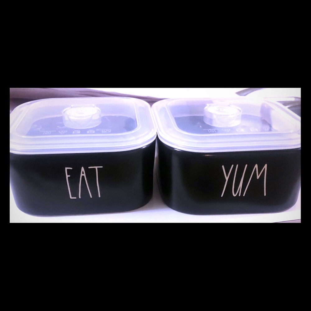 Rae Dunn - Set of Two Containers - Tupperware